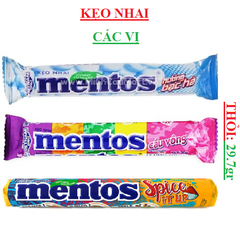 Kẹo viên thỏi mentos