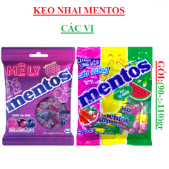 Kẹo nhai mentos gói (95-:-110)gr