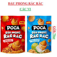 Đậu phộng rắc rắc poca gói (55-:-80)gr