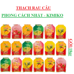 Thạch rau câu phong cách nhật Long Hải Kimiko gói 18gr