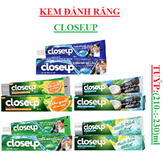 Kem đánh răng Closeup (210-:-230)gr