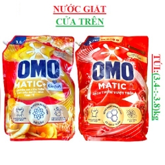 Nước giặt cửa trên túi omo Túi (3.4-:-3.7)kg