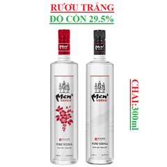 Rượu Vodka men's 29.5% ABV chai 300ml