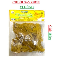 Chuối sấy giòn Tân việt gói 180gr