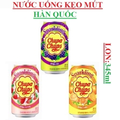 Nước hoa quả chupa chups hàn quốc lon 345ml