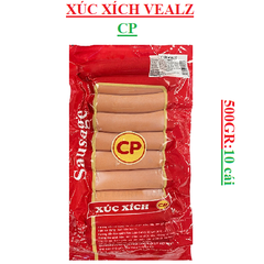 Xúc xích Vealz CP gói 500gr (10 cái)
