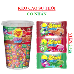 Kẹo cao su thổi có nhân chupa chups big babol viên (3-:-3.4)gr