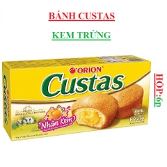 Bánh bông lan Custas Orion hộp 6P