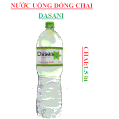 Nước uống đóng chai Dasani chai 1.5 lít