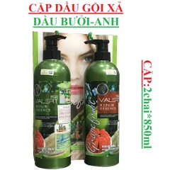 Dầu cặp gội xả hương bưởi grapefruit VALERT Anh 2*850ml