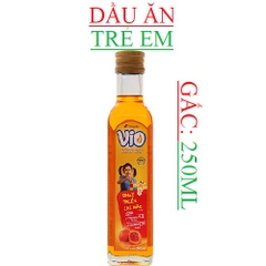 Dầu ăn dinh dưỡng trẻ em ViO vị Gấc chai 250ml