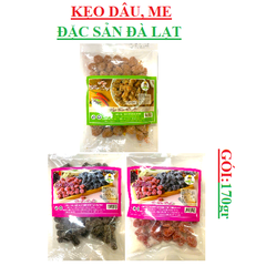 Kẹo dâu, me đặc sản đà lạt Thanh Mai Phát gói 170gr
