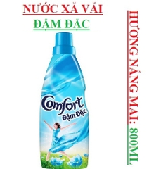 Nước xả vải đậm đặc comfort hương ban mai chai 800ml