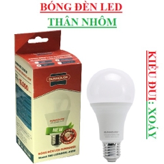 Bóng đèn led thân nhôm 6w, 8w,10w,12w,15w sunhouse SHE-LEDA60AL