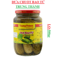 Dưa chuột bao tử muối Trung Thành 500g