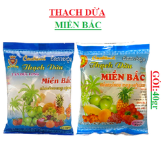 Thạch dừa Miền Bắc Visaco gói(35-:-45)gr