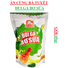 Snack đùi gà bơ sữa bà tuyết gói 45 gr