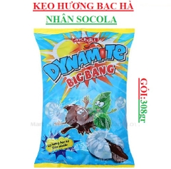 Kẹo ngậm dynamite jack &jill  hương bạc hà túi (290-:-308)gr