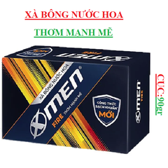 Xà bông tắm nước hoa xmen fire cục (85-:-105)gr