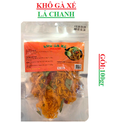 Khô gà  xé cay lá chanh Vinachi Minh huy gói 100gr
