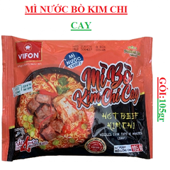 Mì bò kim chi cay vifon gói 105gr