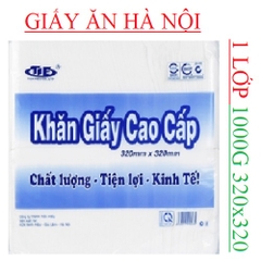 Giấy ăn Hà Nội bịch 1kg, tờ 320x320mm