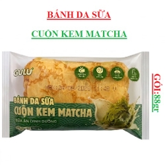 Bánh da sữa cuộn kem Matcha gulu cái (80-:-90)gr