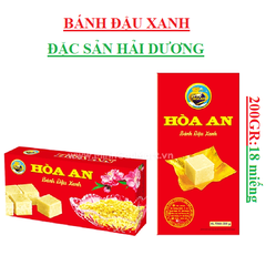 Bánh đậu xanh Hải Dương Hoà An HA10 hộp 200gr