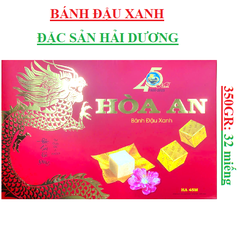 Bánh đậu xanh Hải Dương Hoà An HA45M hộp 350gr