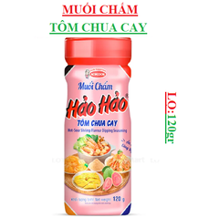 Muối chấm tôm chua cay hảo hảo hộp  120gr