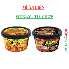 Mì ăn liền siukay tô (90-:-97)gr