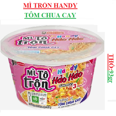 Mì trộn ăn liền handy hảo hảo hộp (90-:-95)gr