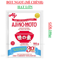 Bột ngọt, mì chính cánh lớn Ajinomoto  gói 100gr