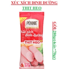 Xúc xích dinh dưỡng Ponnie gói 280gr