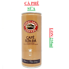Cà phê sữa Highlands coffee lon 235ml