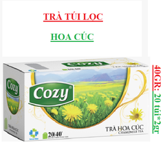 Trà túi lọc thảo dược cozy 40gr (20 túi *2gr)