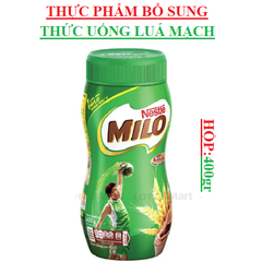 Bột pha sữa lúa mạch Milo 3in1 Nestle hộp 400gr