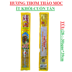 Hương thơm thảo mộc ít khói cuốn tàn hiệu Thu Hiến