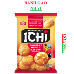 Bánh gạo Nhật ICHI mật ong gói 13P (90-:-110)gr