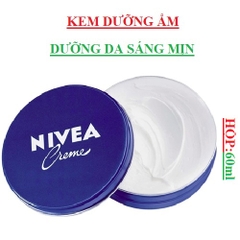 Kem dưỡng dưỡng ẩm dưỡng da sáng mịn Nivea creme hộp 60ml