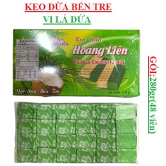 Kẹo dừa Hoàng Liên đặc sản bến tre gói 280gr (48 cái)