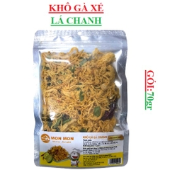 Khô gà lá chanh Mon Mon gói 70gr