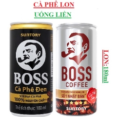 Cà phê uống liền Boss 180ml