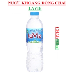 Nước khoáng thiên nhiên lavie chai 500ml