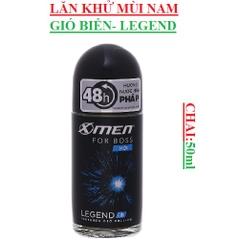 Lăn khử mùi hương năng động Motion xmen for boss chai (50-:-80)ml
