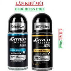 Lăn khử mùi xmen for boss pro chai (50-:-80)ml