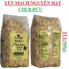 Lúa mạch Đức nguyên hạt hữu cơ ALNATURA Hafer Flocken Bio7 gói 500gr