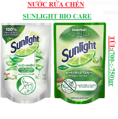 Nước rửa chén BioCar Sunlight  túi (700-:-750)gr
