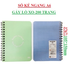 Sổ lò xo A6 Hải Tiến  200 trang