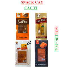 Snack cay Lợi Đạt gói nhỏ